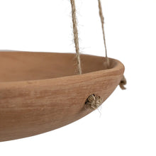 Load image into Gallery viewer, Shallow Terracotta Hanging Planter