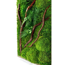 Load image into Gallery viewer, Red Branch Moss &amp; Ferns — 36” x 12”