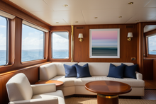 Load image into Gallery viewer, 63º South Landscape Art Print on luxury yacht