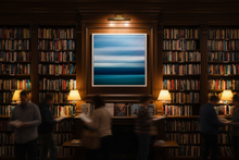 Load image into Gallery viewer, 79º North in a library with motion blur