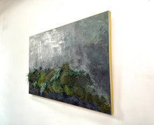 Load image into Gallery viewer, Mossy Depths Mixed-Media Moss Art 24” x 36”