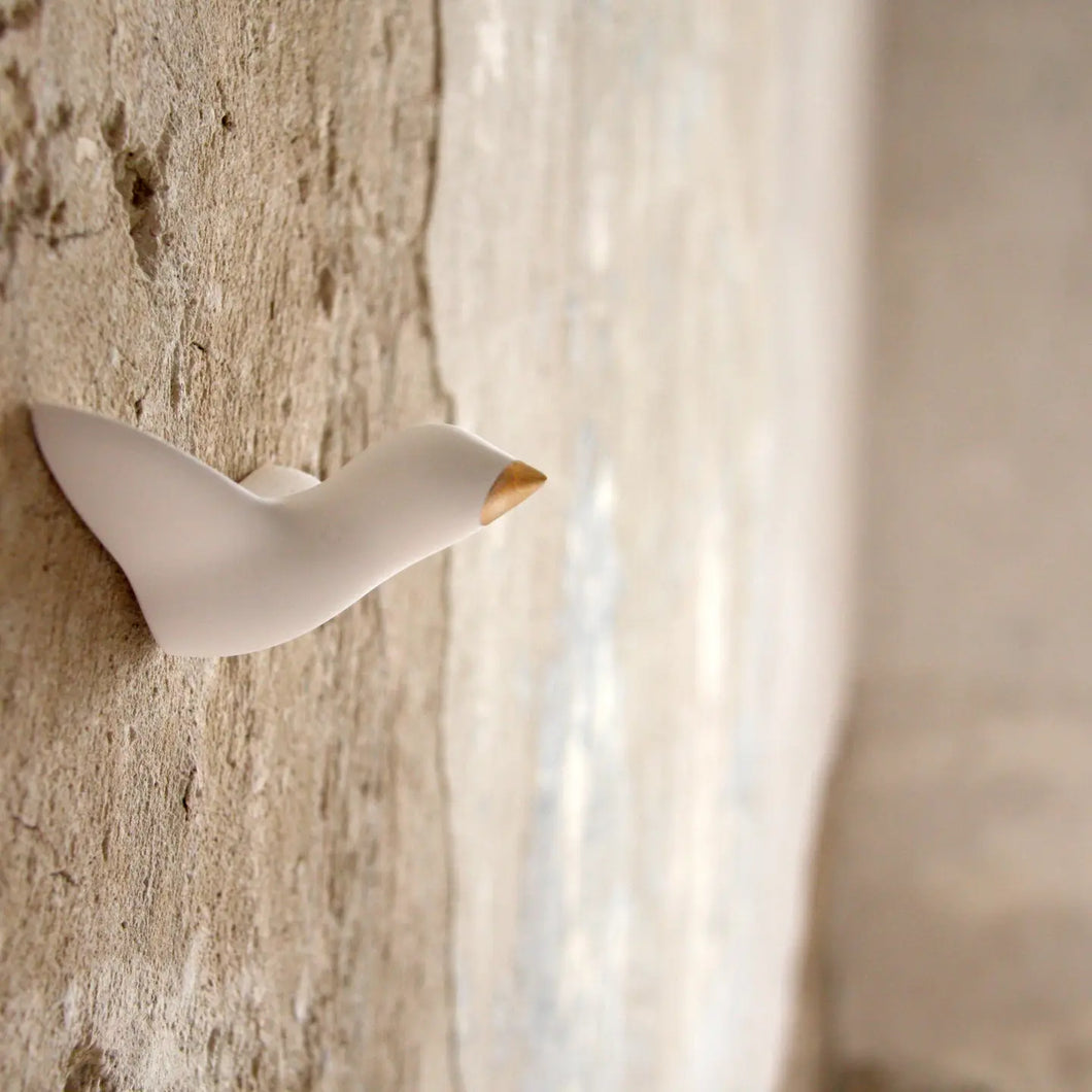Golden-Billed Flock of Birds - Set of 5