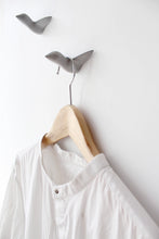 Load image into Gallery viewer, Mini Bird Wall Hook — Light Grey