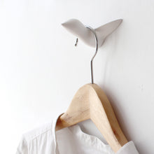 Load image into Gallery viewer, Mini Bird Wall Hook — White