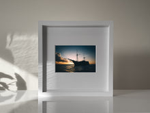 Load image into Gallery viewer, 10" x 10" Framed Print // Sail Away