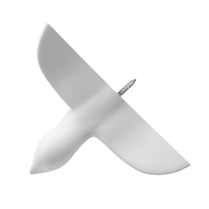 Bird Wall Hooks - Set of 3 (White)