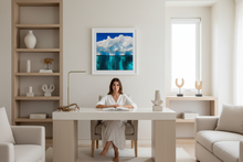 Load image into Gallery viewer, A Billion Snowflakes in chic coastal interior