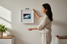 Load image into Gallery viewer, Woman Hanging North Shore Framed Print