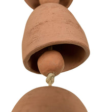 Load image into Gallery viewer, Terracotta &amp; Jute Hanging Bells