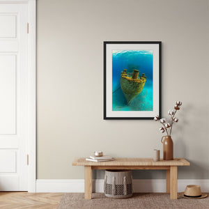 Cayman Shipwreck // Underwater Art Print