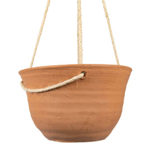 Load image into Gallery viewer, Terracotta &amp; Jute Hanging Planter Pot