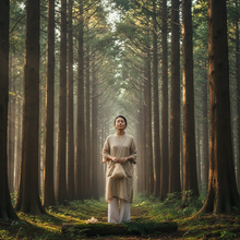 Load image into Gallery viewer, Person in Hinoki Forest