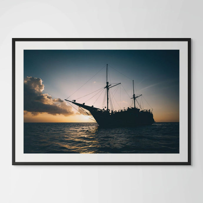 Sail Away // Landscape Art Print