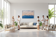 Load image into Gallery viewer, Photorealistic Chaos Theory Art Print in Miami space