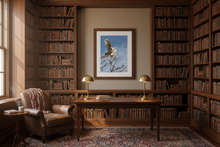 Load image into Gallery viewer, Snowy Owl Print in Library